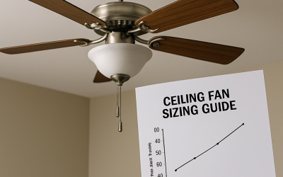 How to Pick the Perfect Fan Size for Any Room: Expert Guide with Sizing Charts